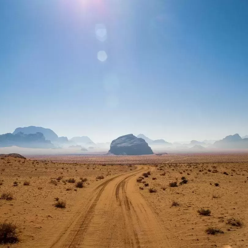 Beautiful photo of the arid desert.